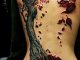 Tattoos on back