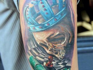 Latin King Crown Tattoo